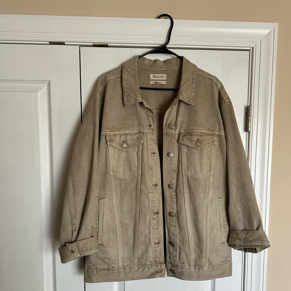 The Oversized Trucker Jacket: Garment-Dye Edition